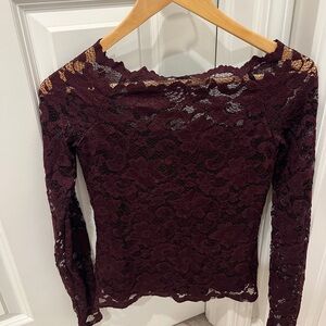 Lace Bailey 44 long sleeve top